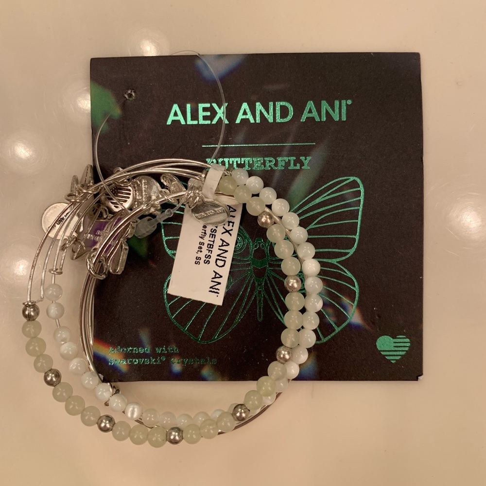 NWT Butterfly Alex and Ani Bracelet